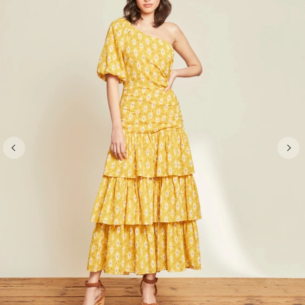 Veronica Beard Virginia Floral Midi Dress NWT